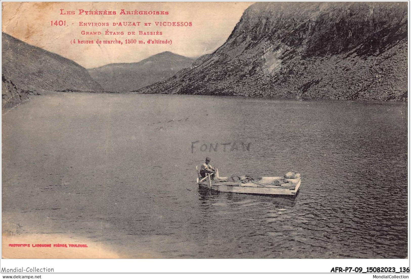 AFRP7-09-0611 - Environs D'AUZAT Et VICDESSOS - Grand étang De Bassiès - Foix