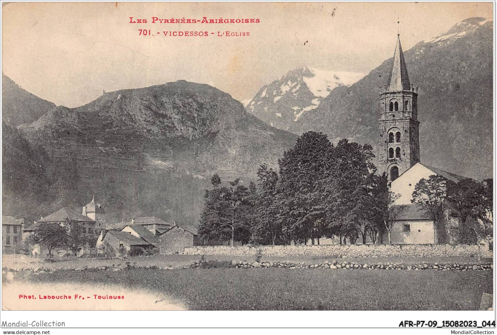 AFRP7-09-0565 - VICDESSOS - L'église - Foix