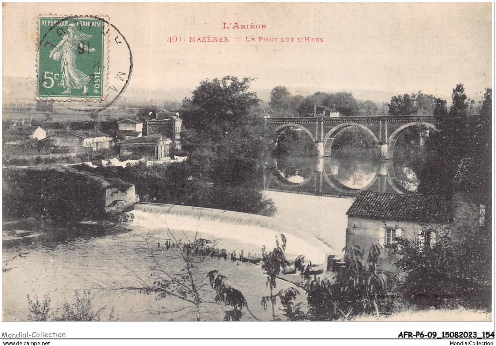 AFRP6-09-0524 - MAZERES - Le Pont Sur L'hers - Pamiers