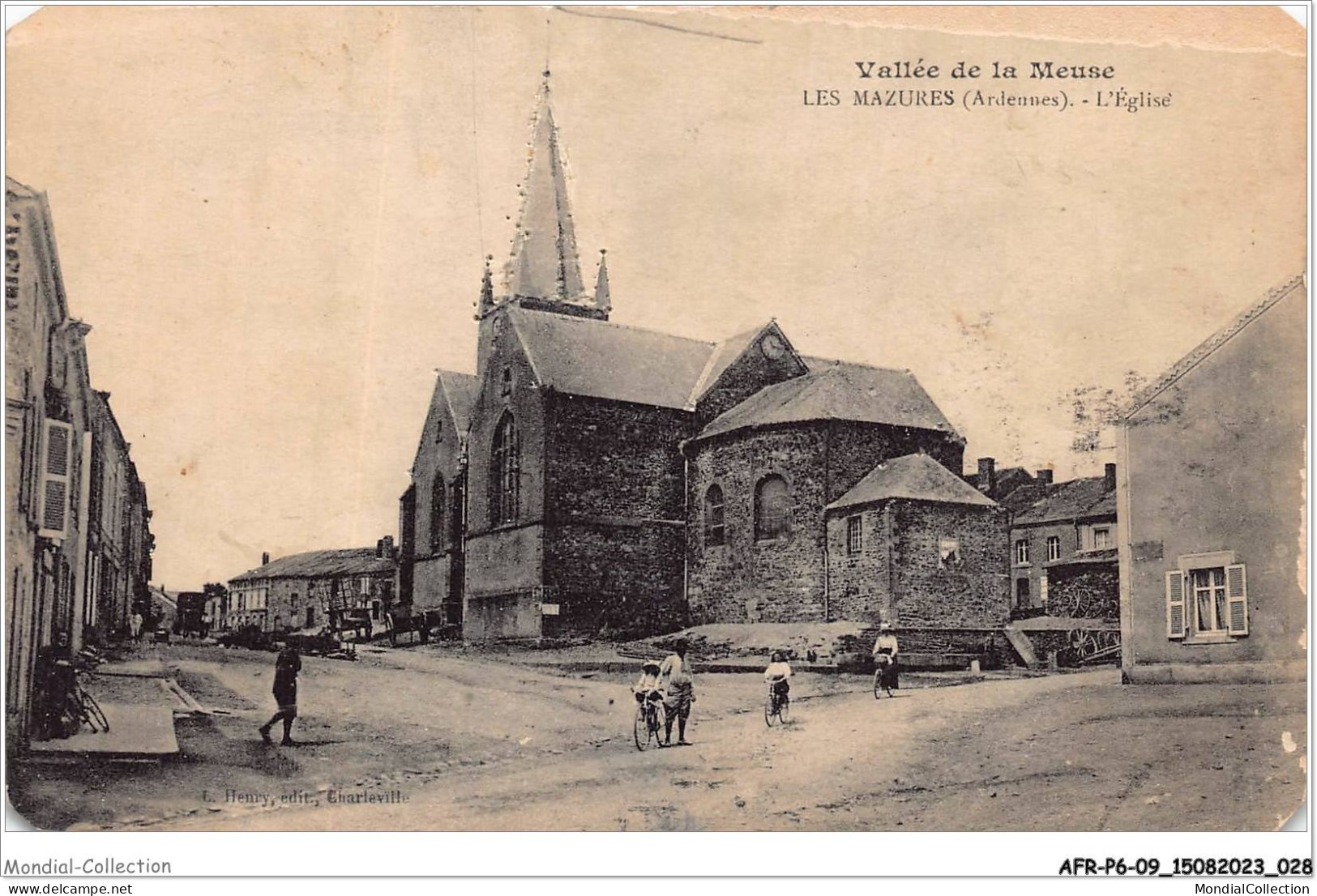 AFRP6-09-0461 - Vallée De La Meuse - LES MAZURES - Ardennes - L'église - Other & Unclassified