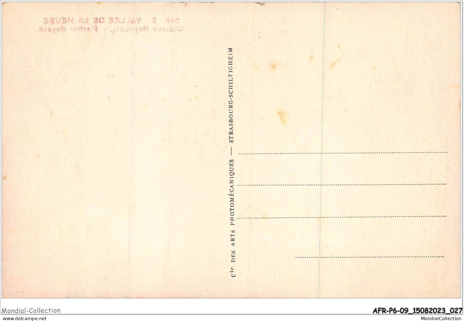 AFRP6-09-0460 - Vallée De La Meuse - CHATEAU-REGNAULT - Rocher Bayard - Other & Unclassified