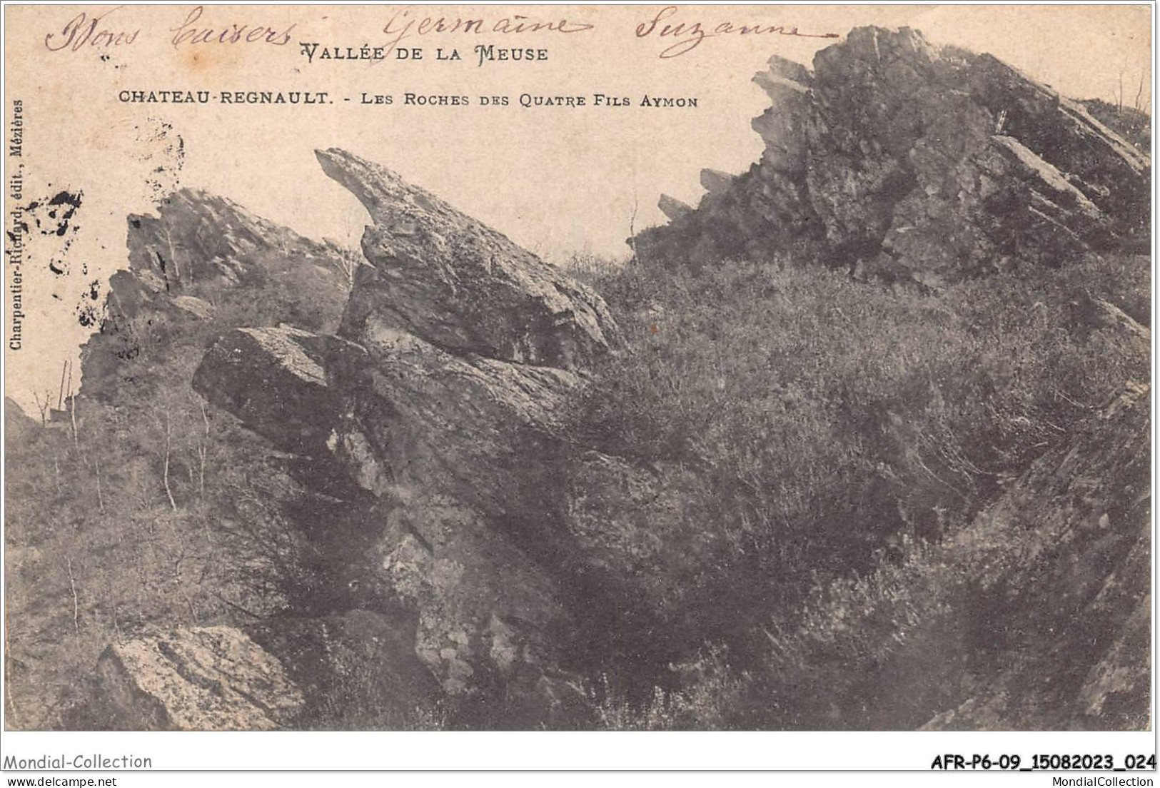 AFRP6-09-0459 - Vallée De La Meuse - CHATEAU-REGNAULT - Les Roches Des Quatre Fils Aymon - Other & Unclassified