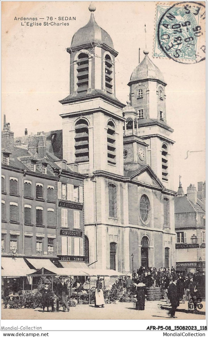 AFRP5-08-0395 - SEDAN - L'église St-charles - Sedan