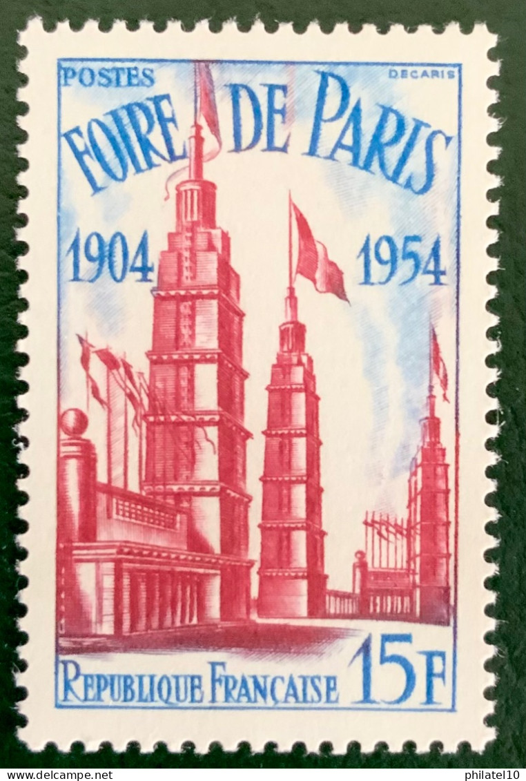 1954 FRANCE N 975 - FOIRE DE PARIS - NEUF** - Ungebraucht