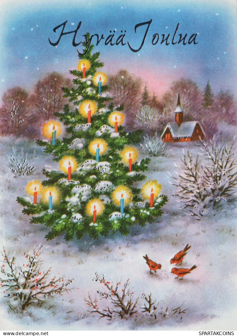 Feliz Año Navidad Vintage Tarjeta Postal CPSM #PAV203.A - Nouvel An