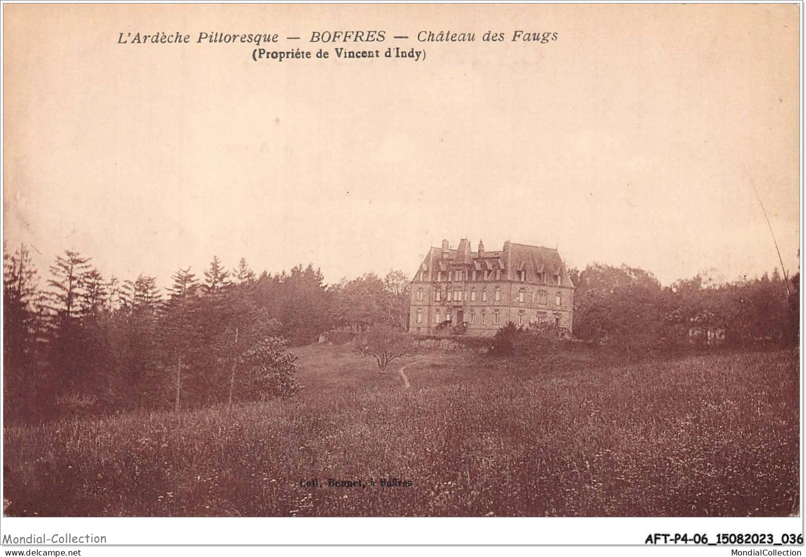 AFTP4-07-0340 - BOFFRES - Chateau Des Faugs - Tournon