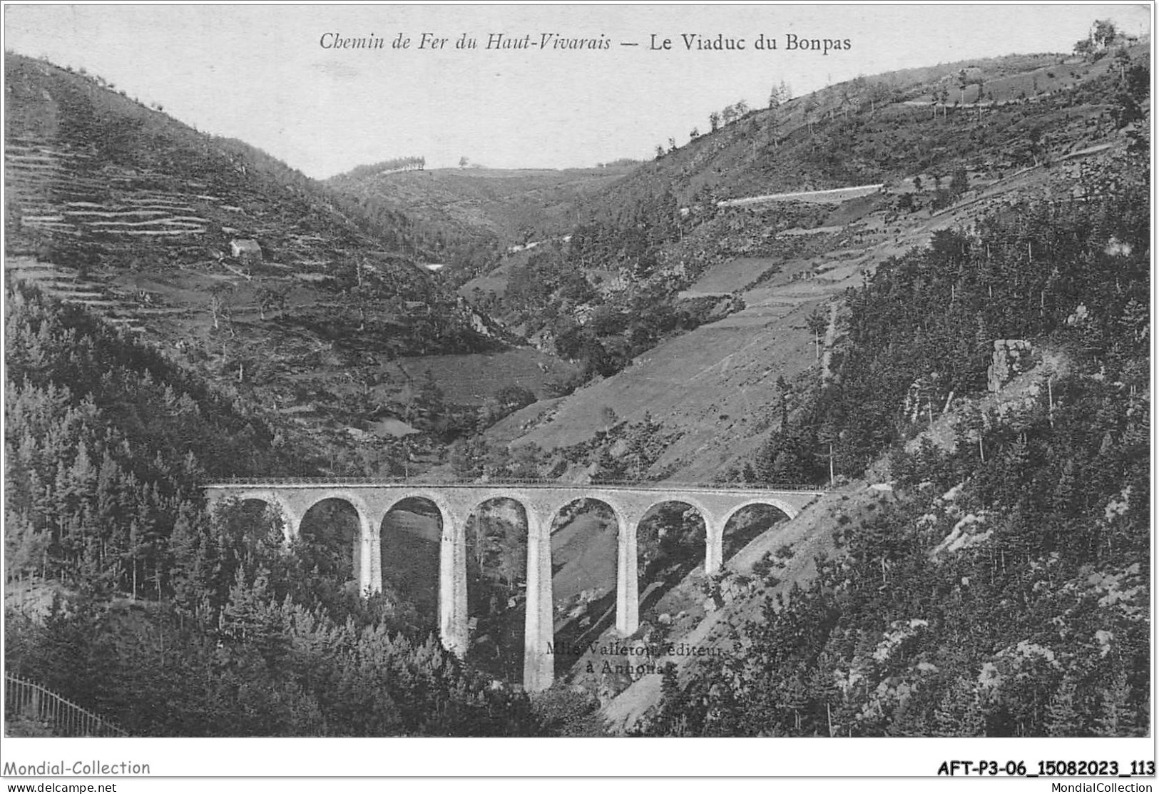 AFTP3-07-0264 - Chemin De Fer Du Haut-vivarais - Viaduc Du Bonpas - Other & Unclassified