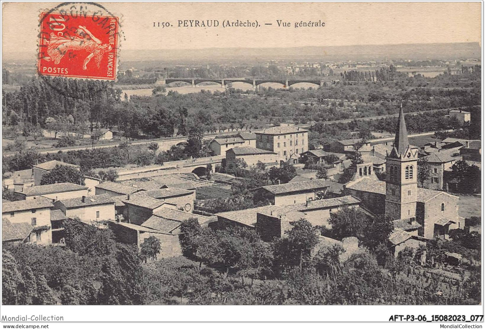 AFTP3-07-0246 - TOURNON - Vue Générale - Tournon