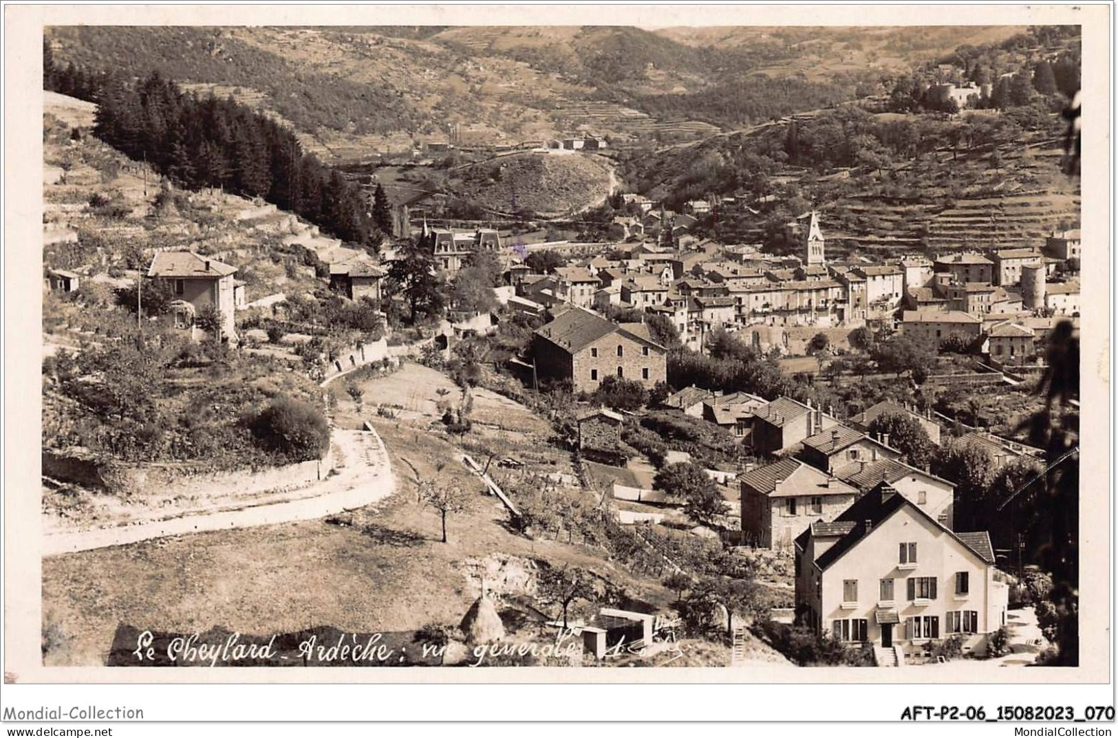 AFTP2-07-0136 - LE CHEYLARD - Ardèche - Vue Générale - Le Cheylard