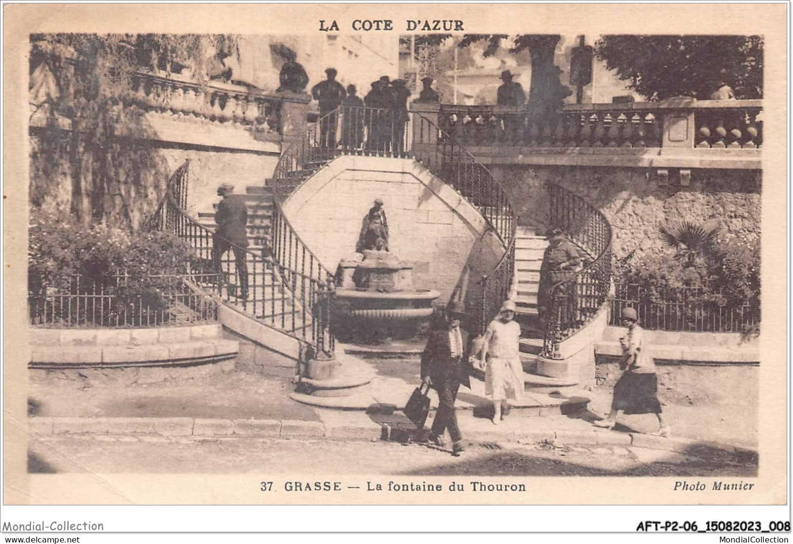 AFTP2-06-0105 - GRASSE - La Fontaine Du Thouron - Grasse