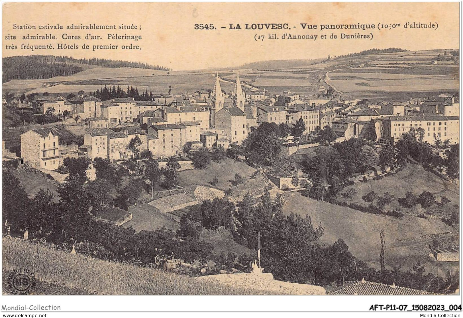 AFTP11-07-1010 - LA LOUVESC - Vue Panoramique - La Louvesc