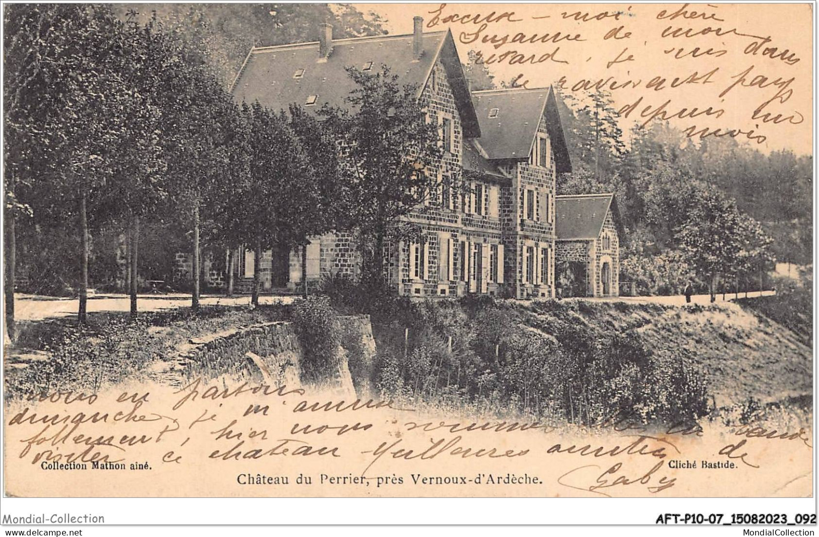 AFTP10-07-0970 - VERNOUX - Chateau Du Perrier - Vernoux