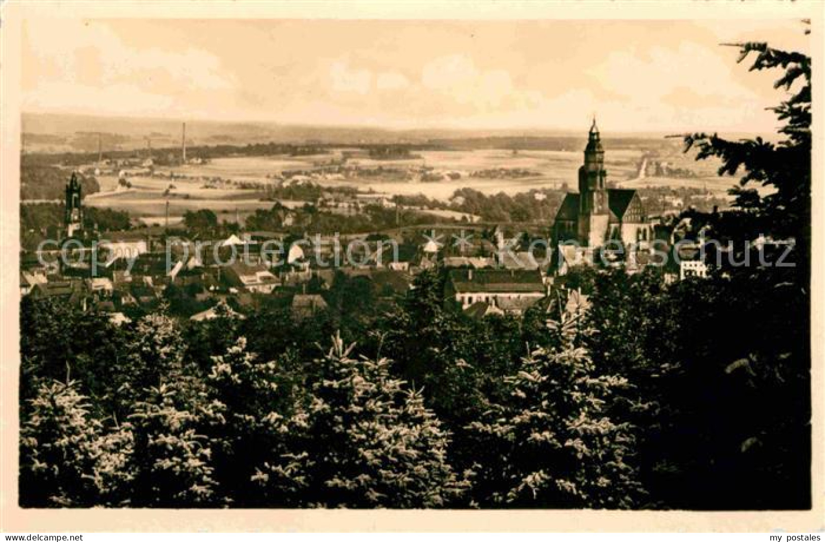 72634122 Kamenz Sachsen Blick Vom Hutberg Kamenz - Kamenz