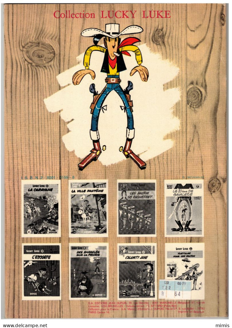 LUCKY LUKE   Billy The Kid   N° 20  Réédition 1978 - Lucky Luke