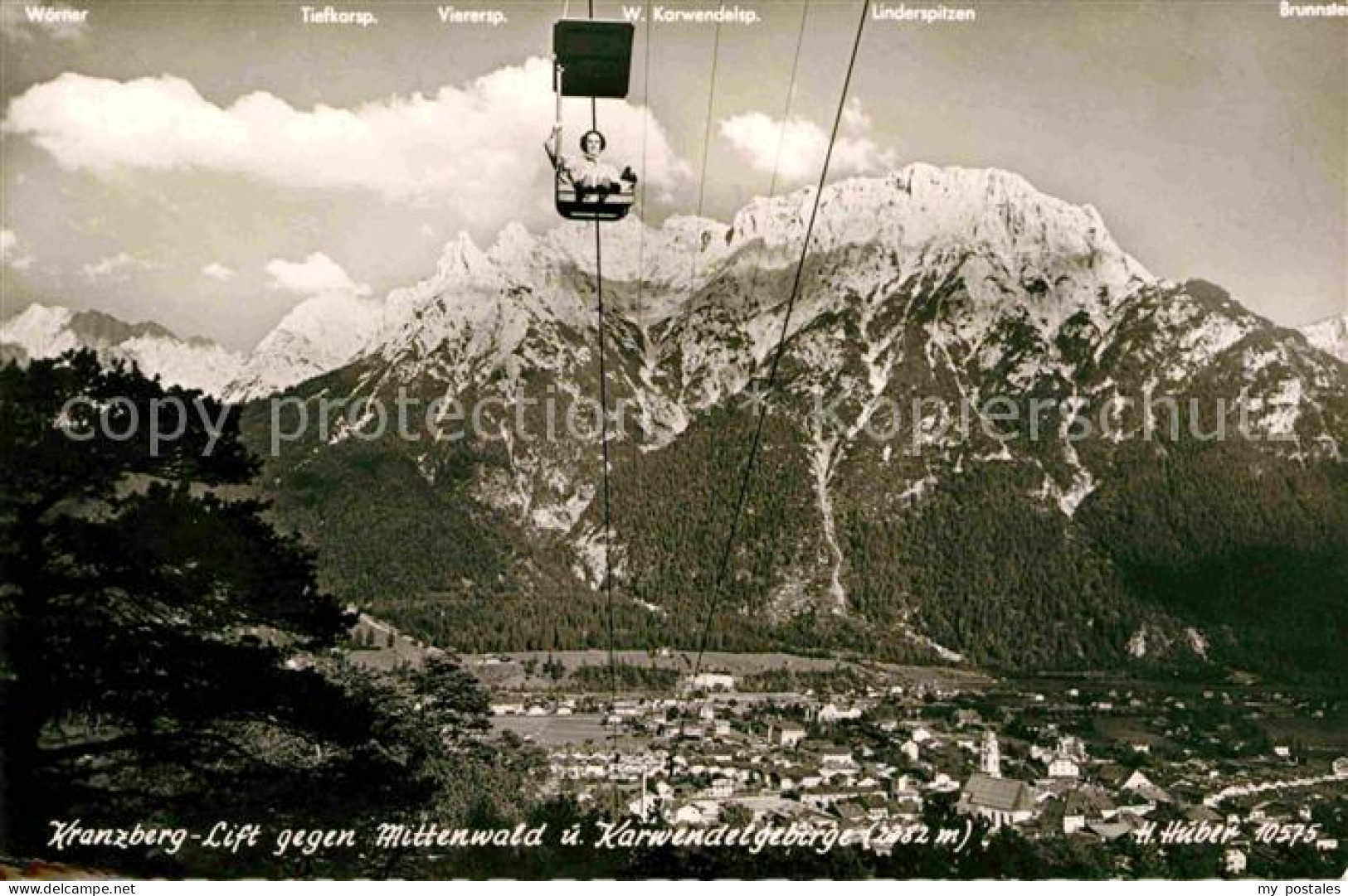 72634103 Mittenwald Karwendel Tirol Kranzberg Lift Schwaz - Other & Unclassified