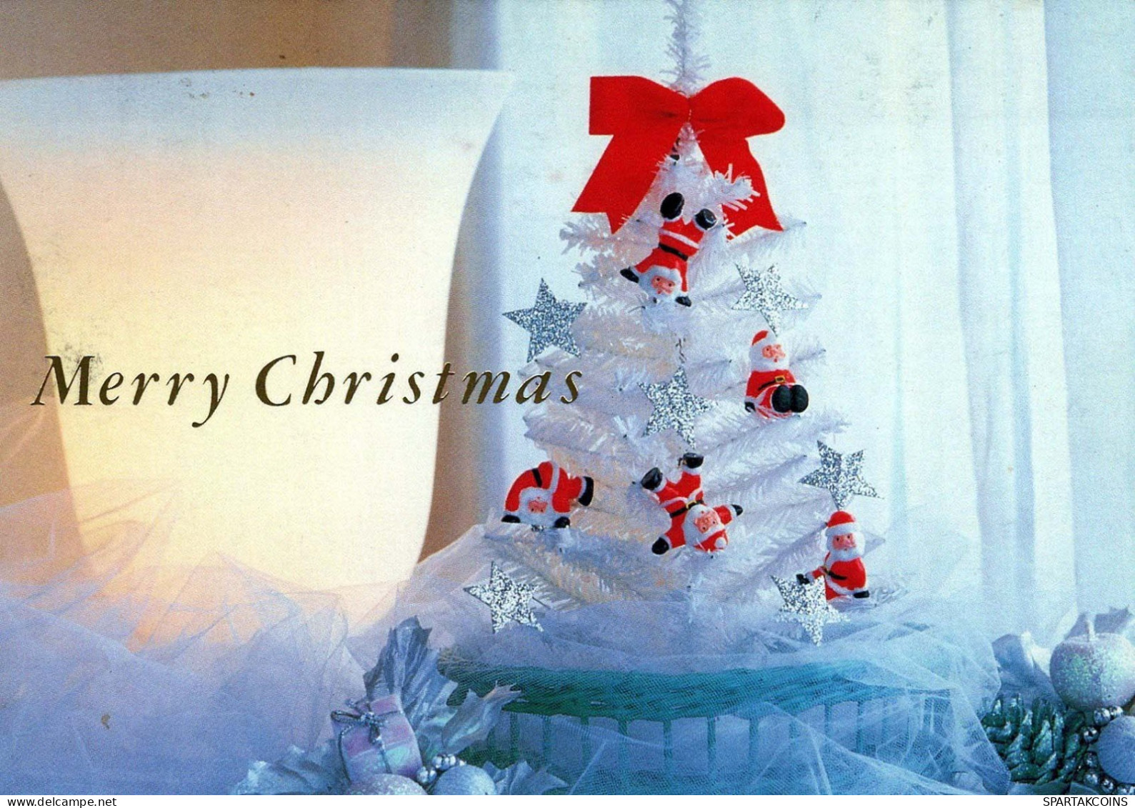 WEIHNACHTSMANN SANTA CLAUS Neujahr Weihnachten Vintage Ansichtskarte Postkarte CPSM #PBB241.A - Santa Claus