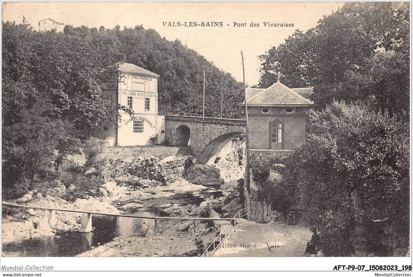 AFTP9-07-0921 - VALS-LES-BAINS - Pont Des Vivarises - Vals Les Bains