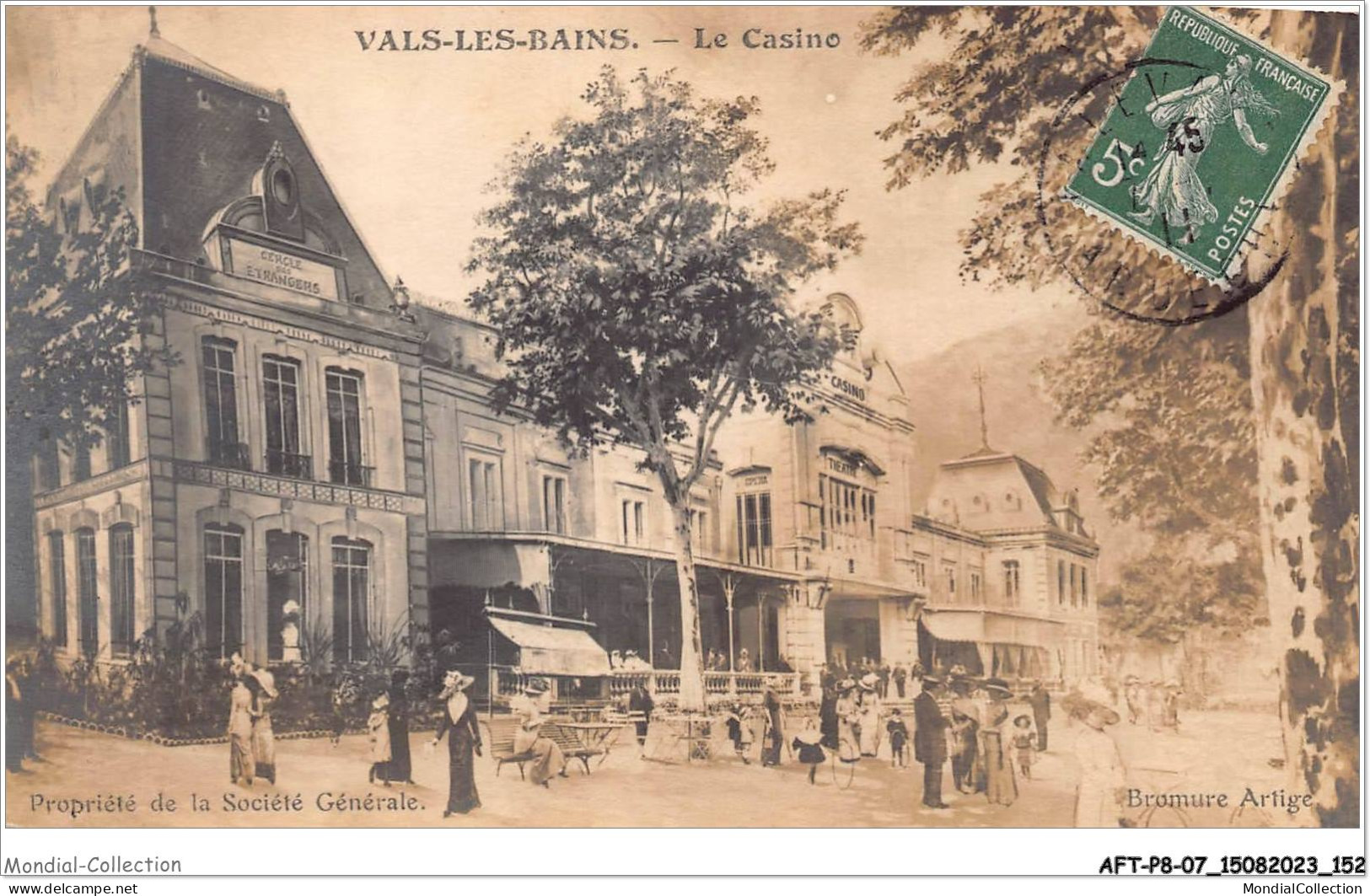 AFTP8-07-0817 - VALS-LES-BAINS - Le Casino - Vals Les Bains