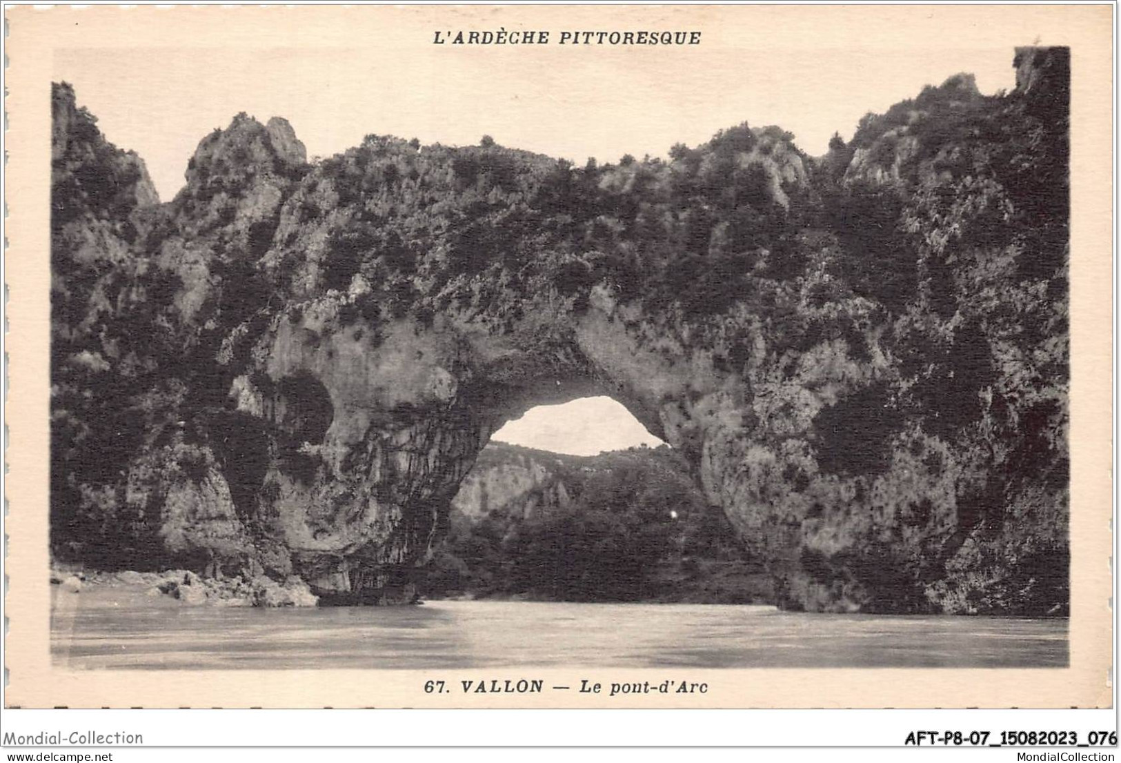 AFTP8-07-0779 - VALLON - Le Pont D'arc - Vallon Pont D'Arc