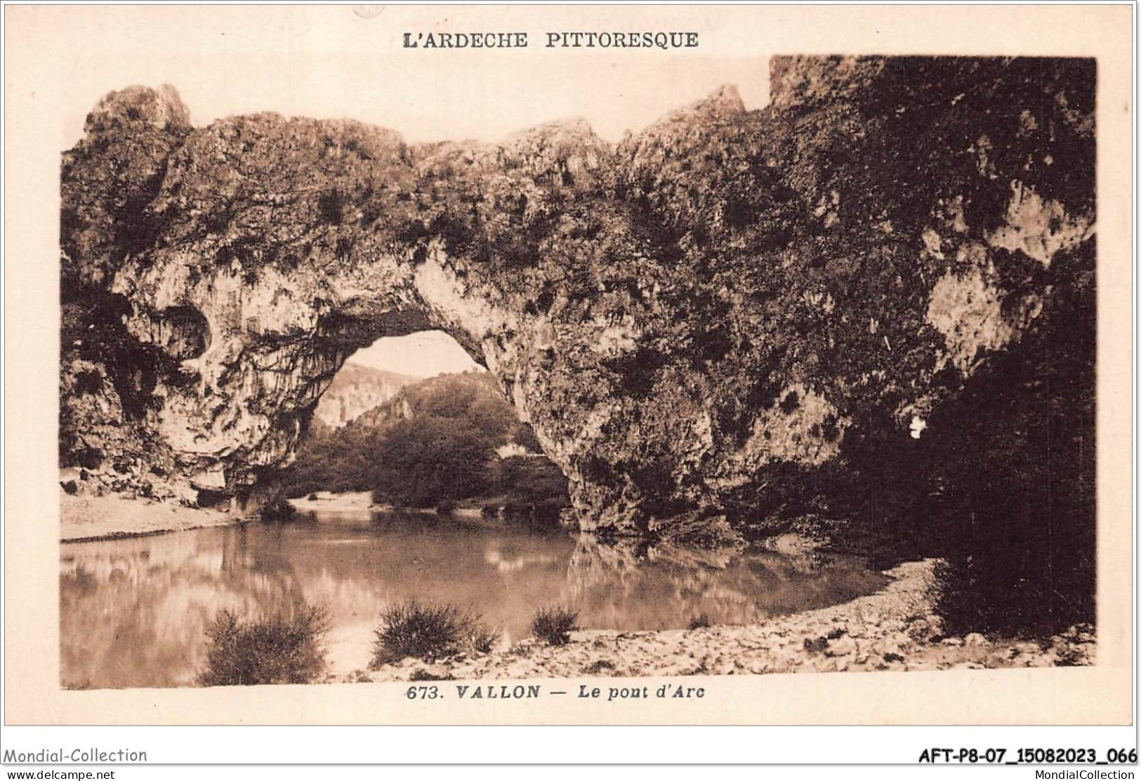 AFTP8-07-0774 - VALLON - Le Pont D'arc - Vallon Pont D'Arc