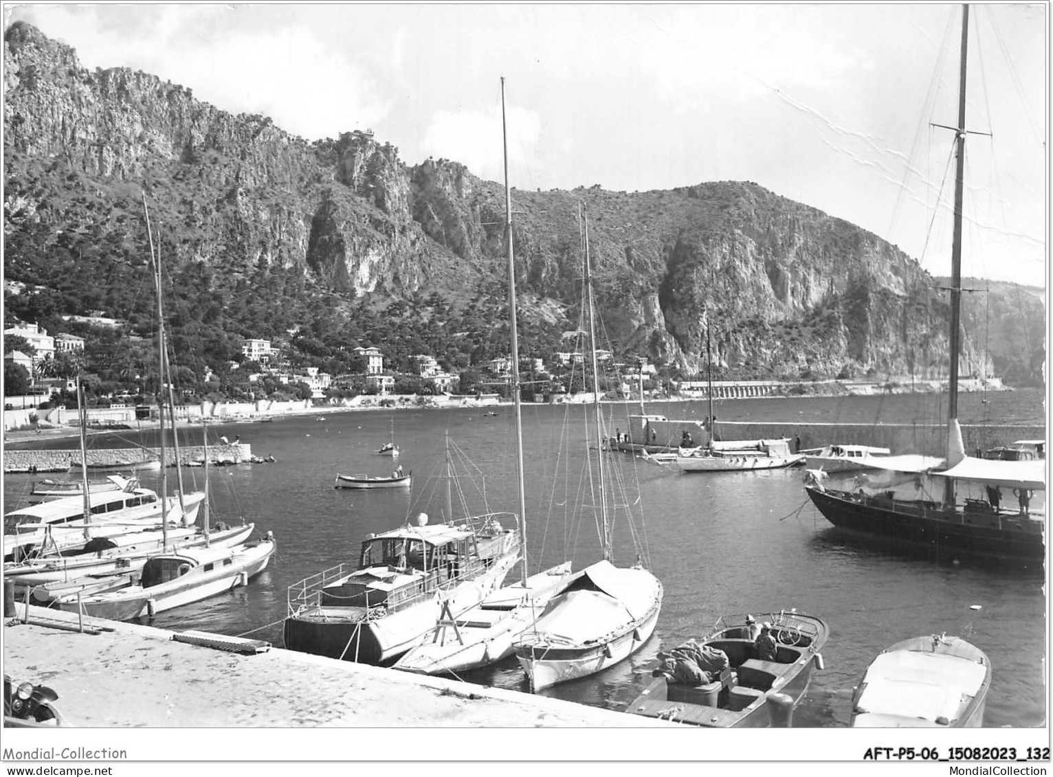 AFTP5-06-0487 - Beaulieu-sue-mer - Le Port Et Le Cap Roux - Beaulieu-sur-Mer