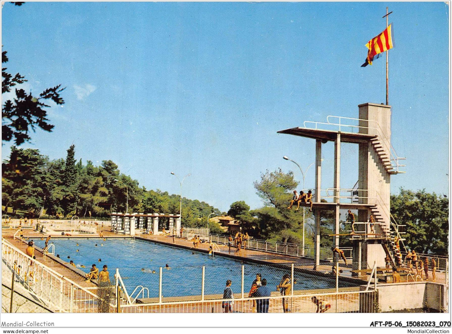 AFTP5-06-0456 - GRASSE - La Piscine Olympique - Grasse