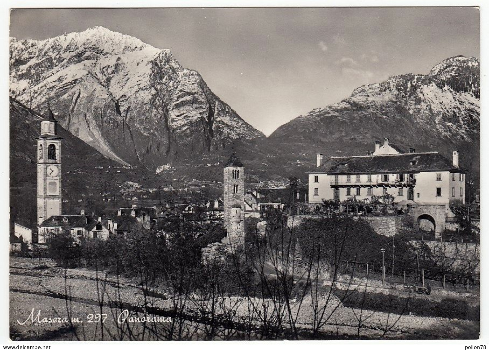 MASERA - PANORAMA - VERBANIA - 1955 - Verbania