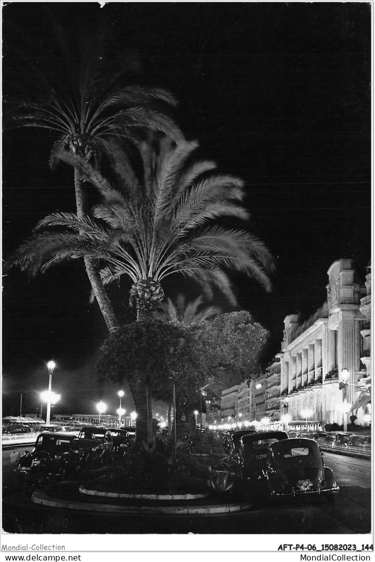 AFTP4-06-0394 - NICE - Promenade Des Anglais La Nuit - Nice Bij Nacht