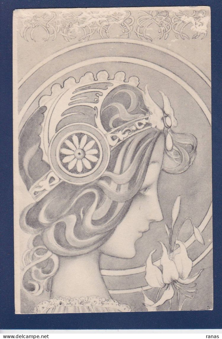 CPA Patella Illustrateur Femme Woman Non Circulée Art Nouveau - Andere & Zonder Classificatie