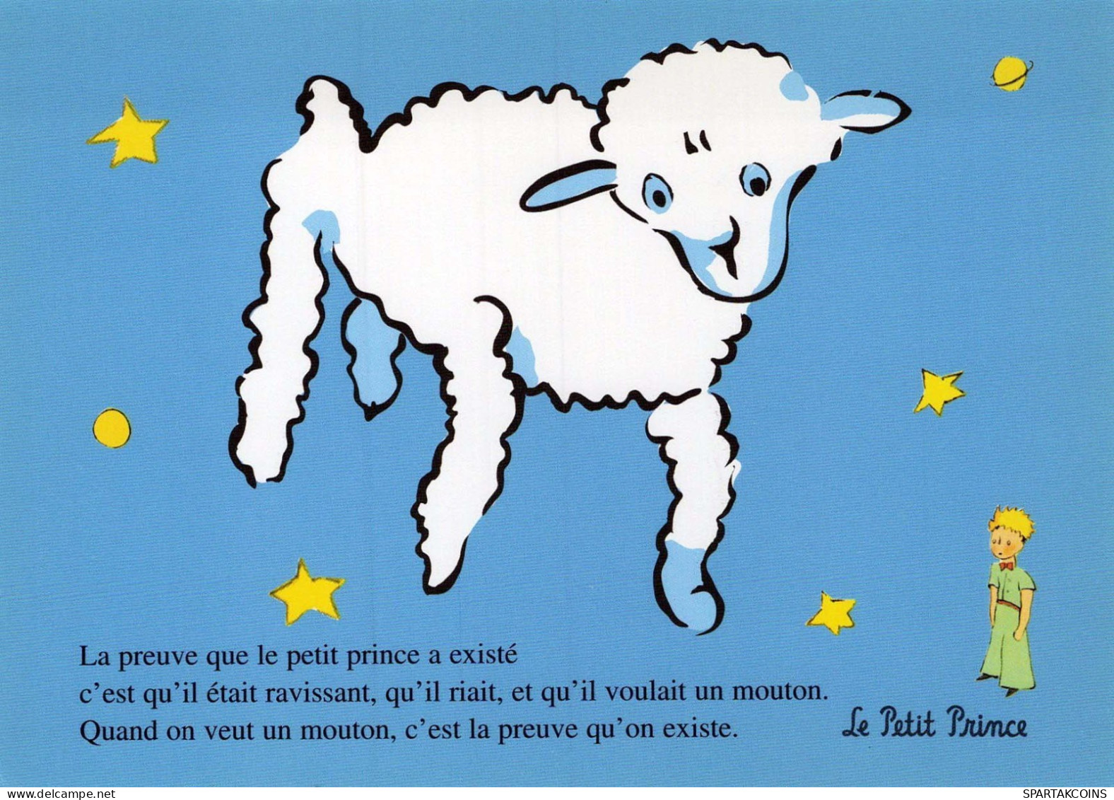 RAM Animale Vintage Cartolina CPSM #PBS617.A - Humour