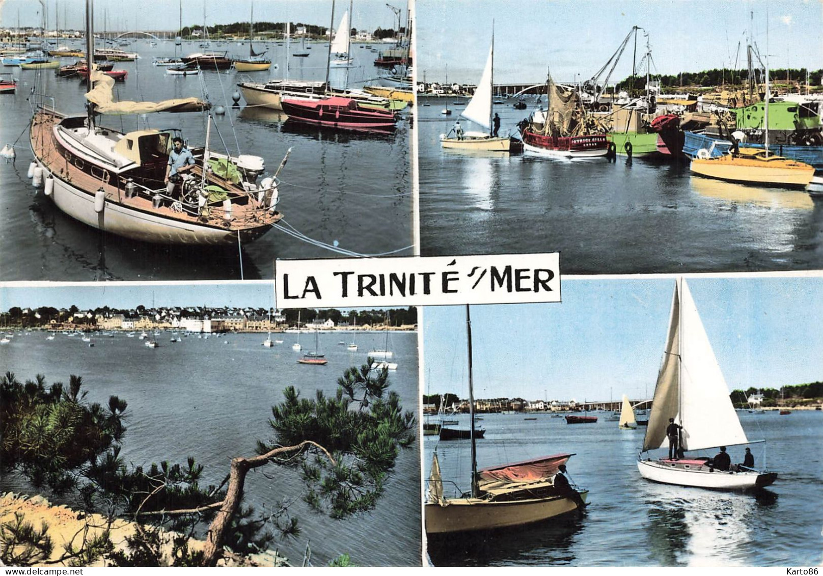 La Trinité Sur Mer * Souvenir Du Village * 4 Vues - La Trinite Sur Mer