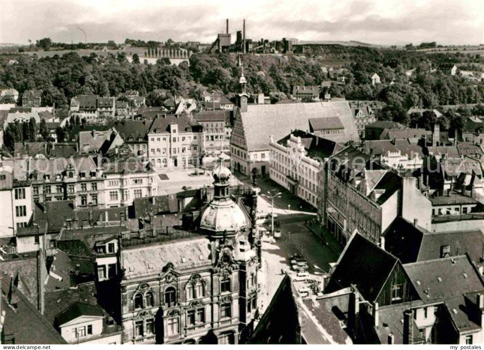 72633930 Zwickau Sachsen Blick Vom Dom Zum Hauptmarkt Zwickau - Zwickau