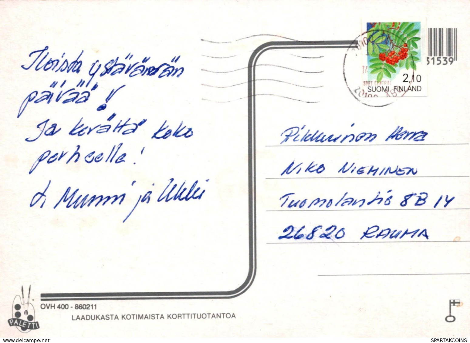 PERRO Animales Vintage Tarjeta Postal CPSM #PBQ594.A - Hunde