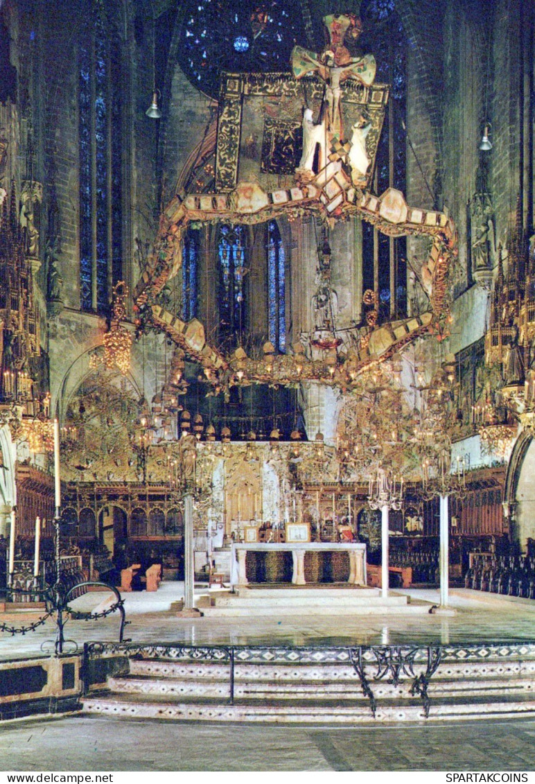 CHURCH Christianity Religion Vintage Postcard CPSM #PBQ293.A - Churches & Convents