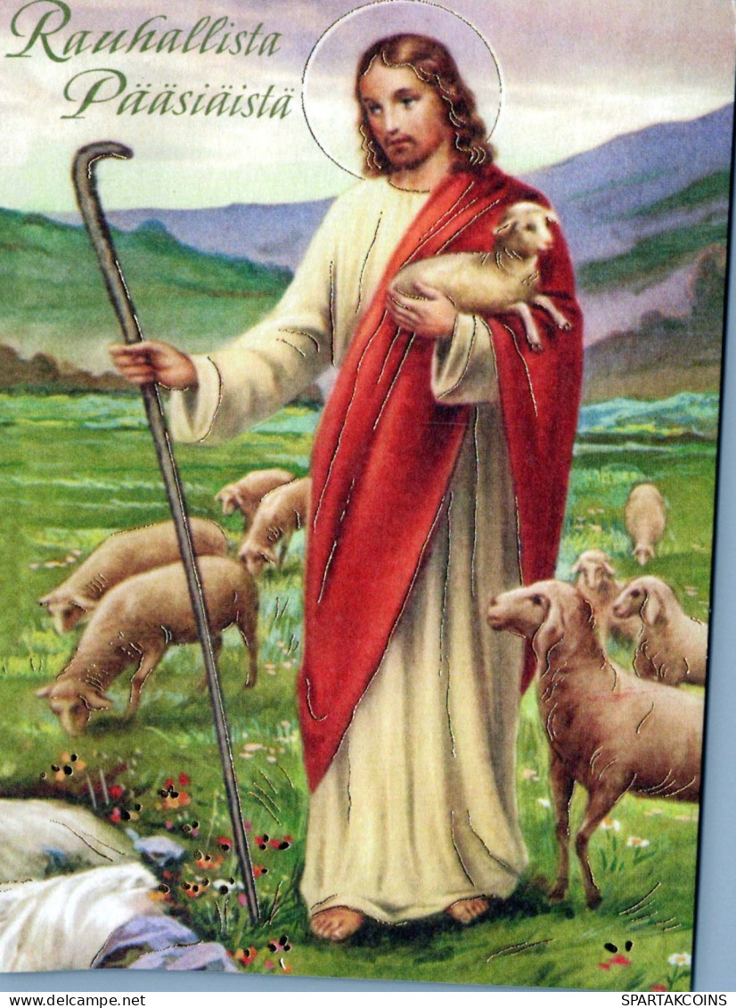 JÉSUS-CHRIST Religion Vintage Carte Postale CPSM #PBQ016.A - Jesus