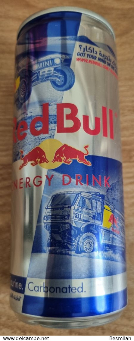 Saudi Arabia Red Bull Drink Can With Dakar Race 2020 - Latas