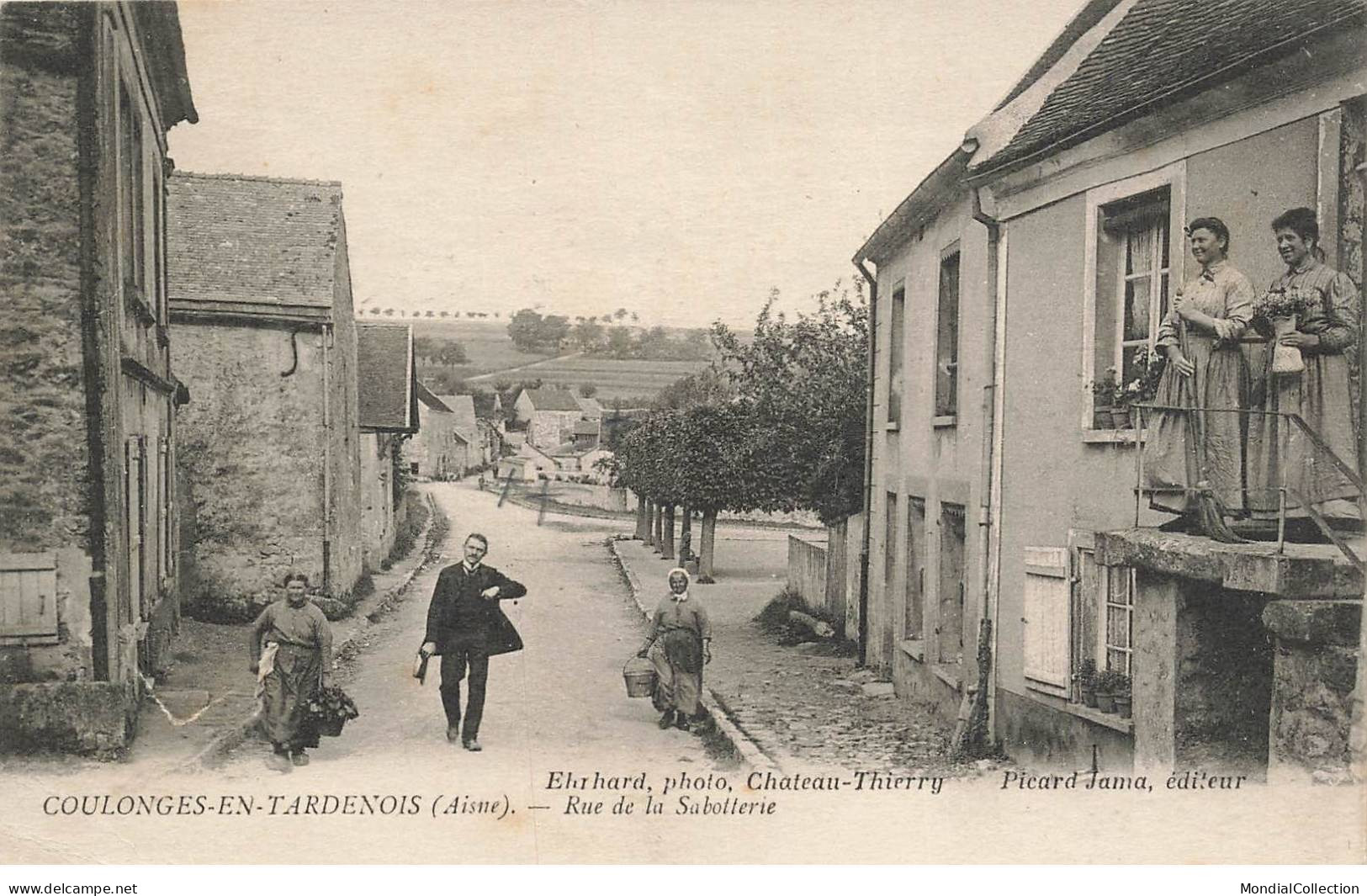 AHFP12-0097- 02 COULONGES EN TARDENOIS RUE DE LA SABOTTERIE - Autres & Non Classés