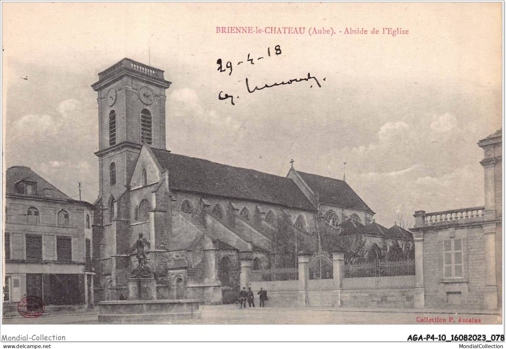 AGAP4-10-0329 - BRIENNE-LE-CHATEAU - Abside De L'église  - Bar-sur-Aube
