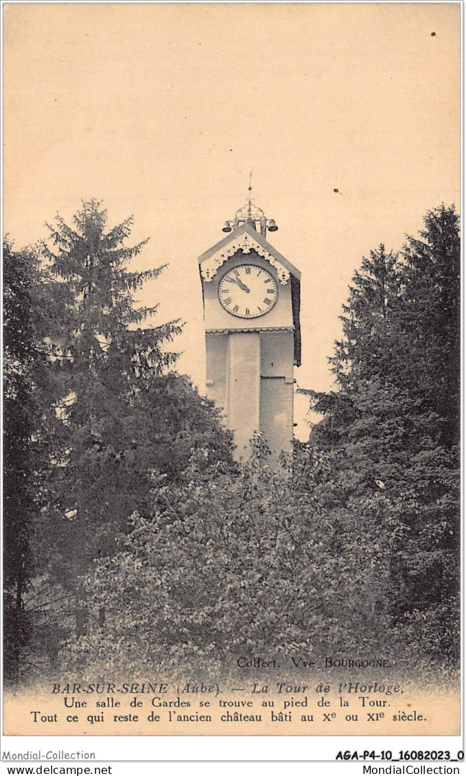 AGAP4-10-0290 - BAR-SUR-SEINE - La Tour De L'horloge  - Bar-sur-Seine