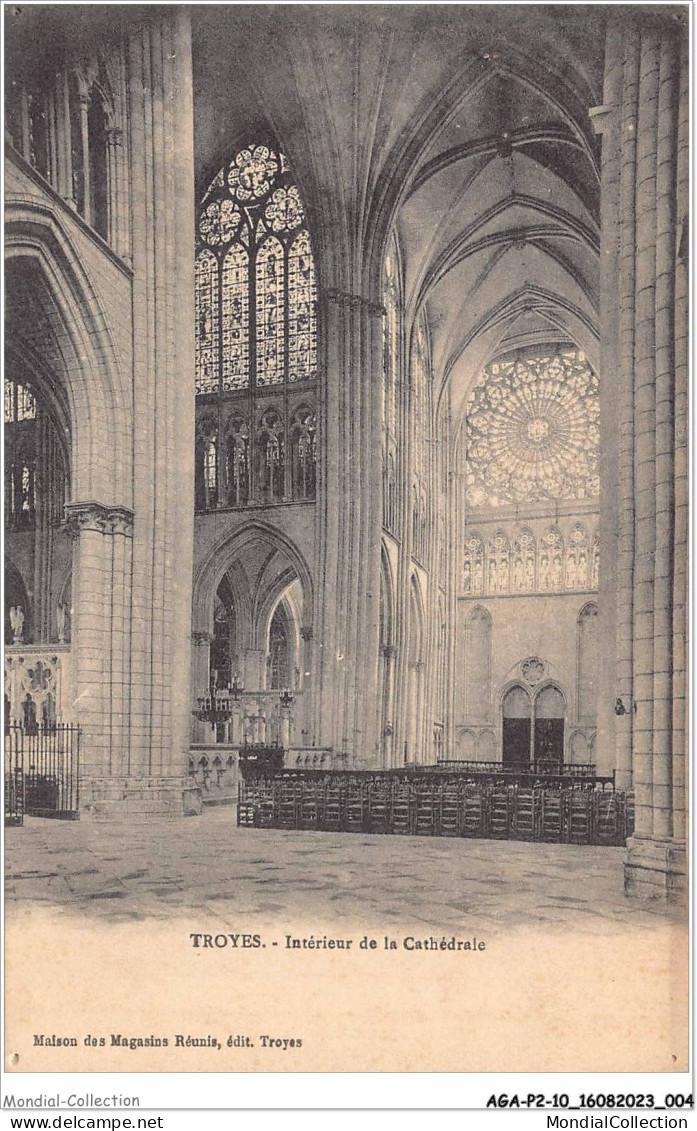 AGAP2-10-0094 - TROYES - La Cathédrale - Intérieur De La Cathédrale  - Troyes