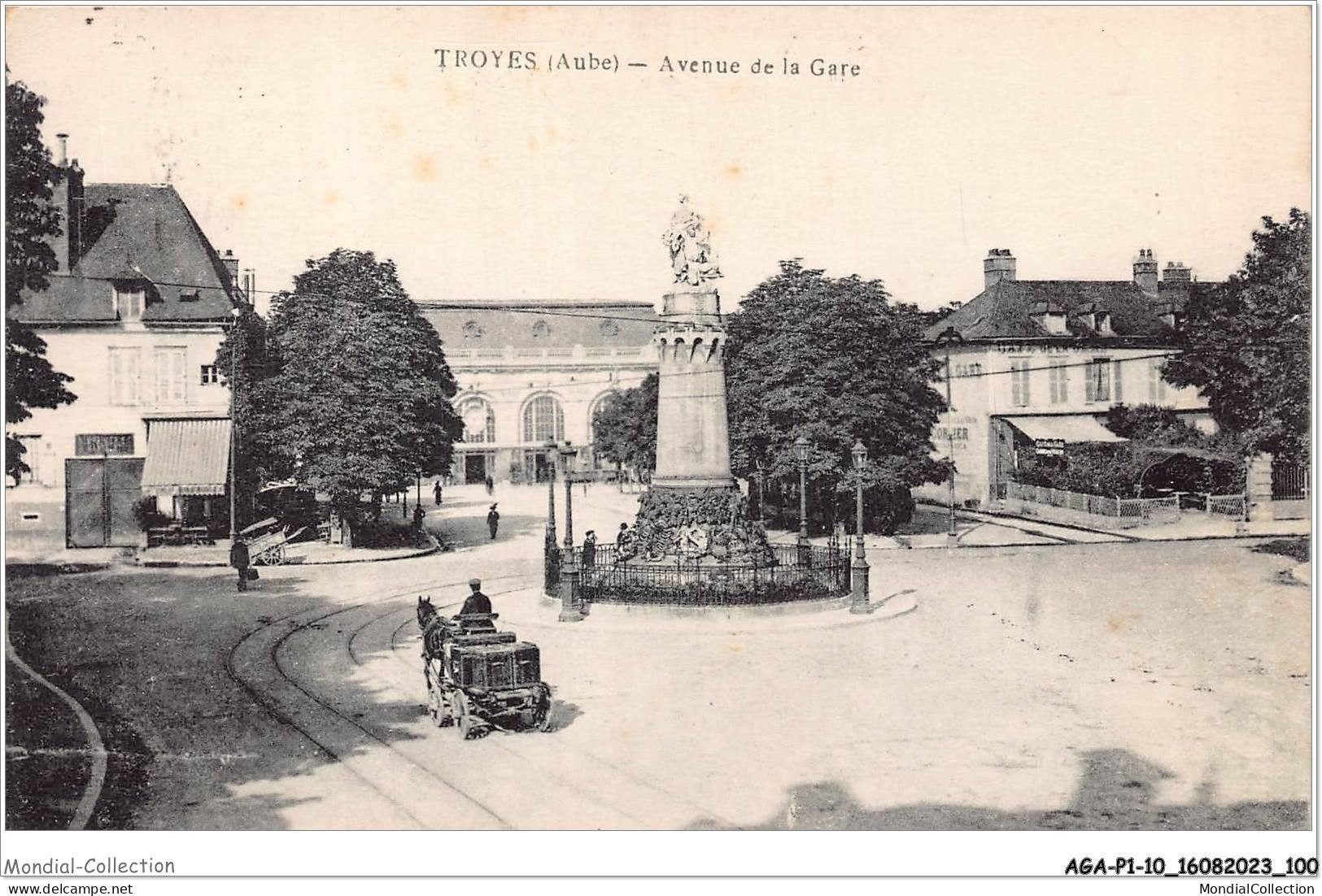 AGAP1-10-0051 - TROYES - Avenue De La Gare  - Troyes