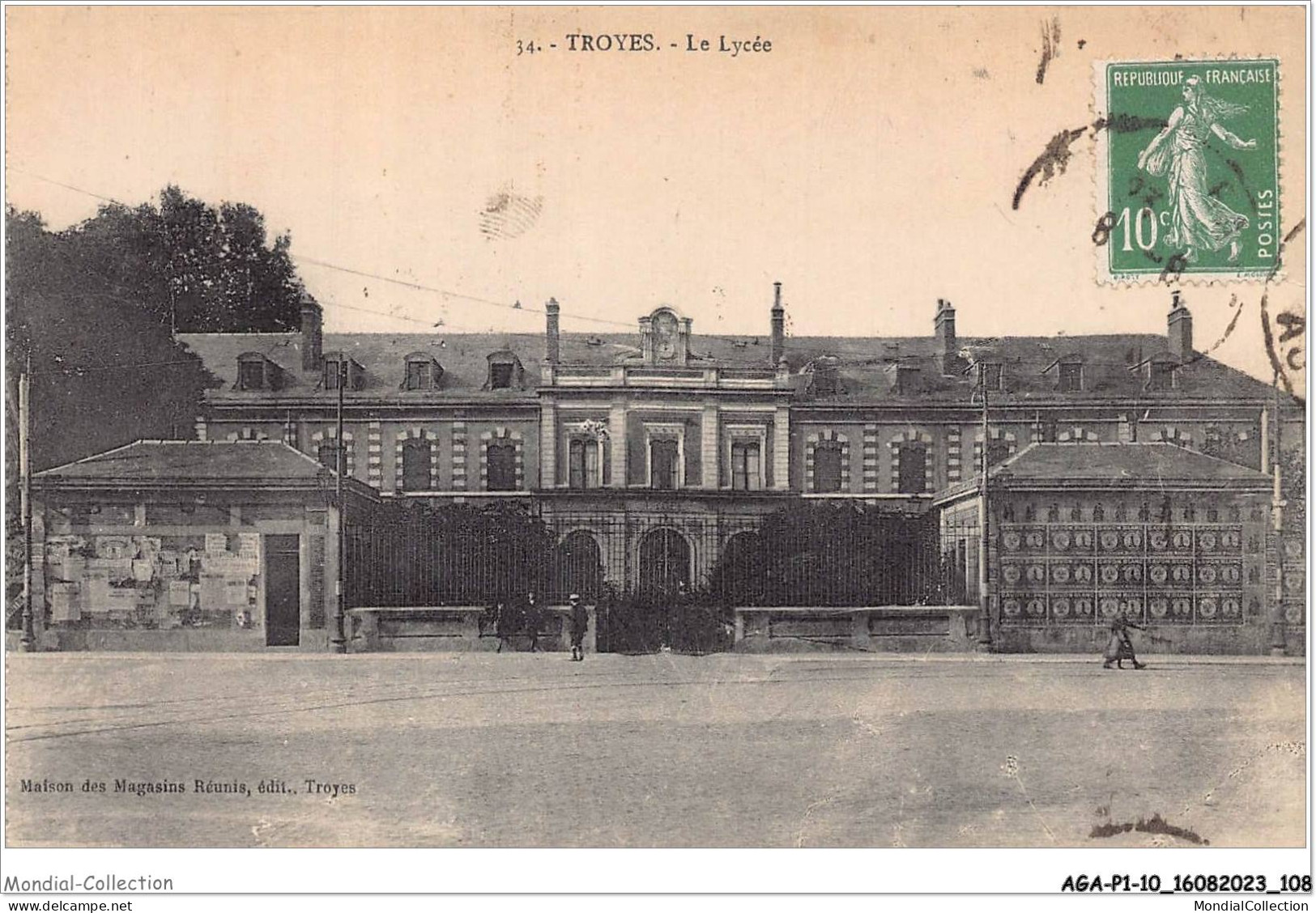 AGAP1-10-0055 - TROYES - Le Lycée  - Troyes