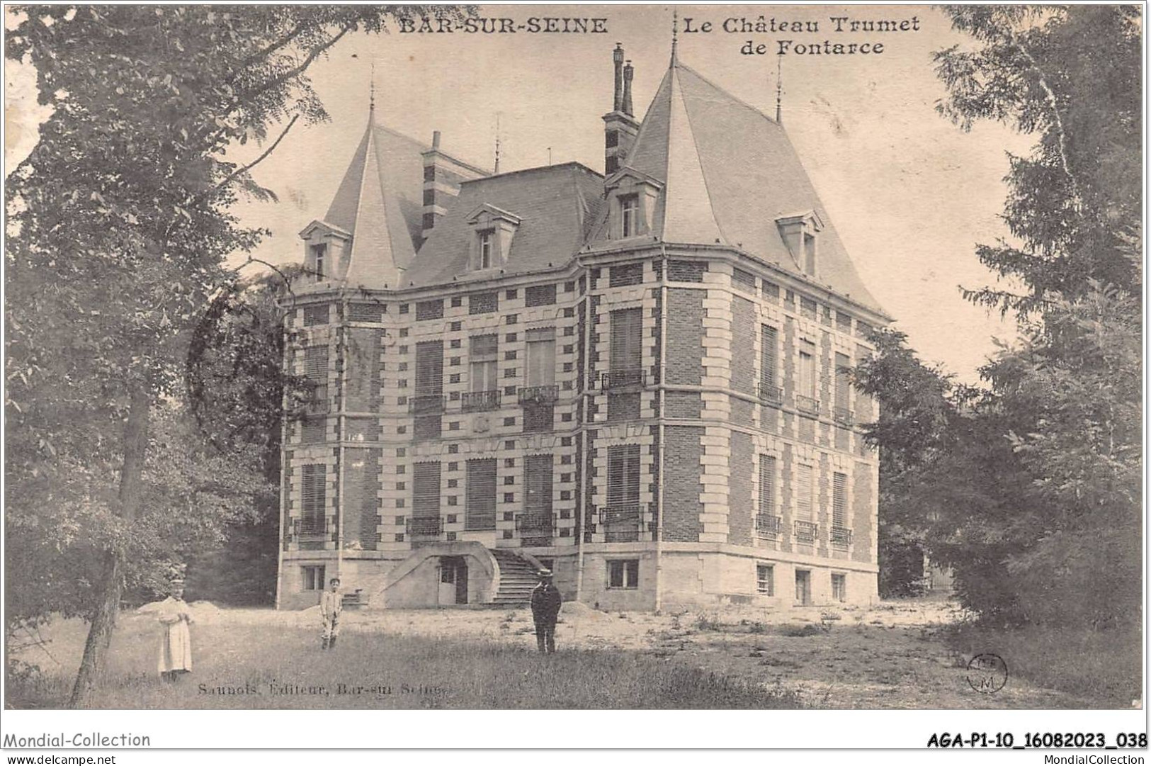 AGAP1-10-0020 - BAR-SUR-SEINE - Le Château Trumet De Fontarce  - Bar-sur-Seine