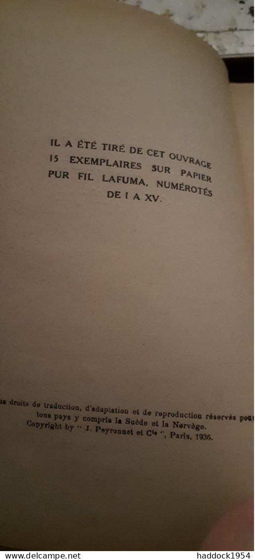 Croisière Dans L'océan Glacial Arctique RENE VANLANDE Peyronnet Et Cie 1936 - Adventure