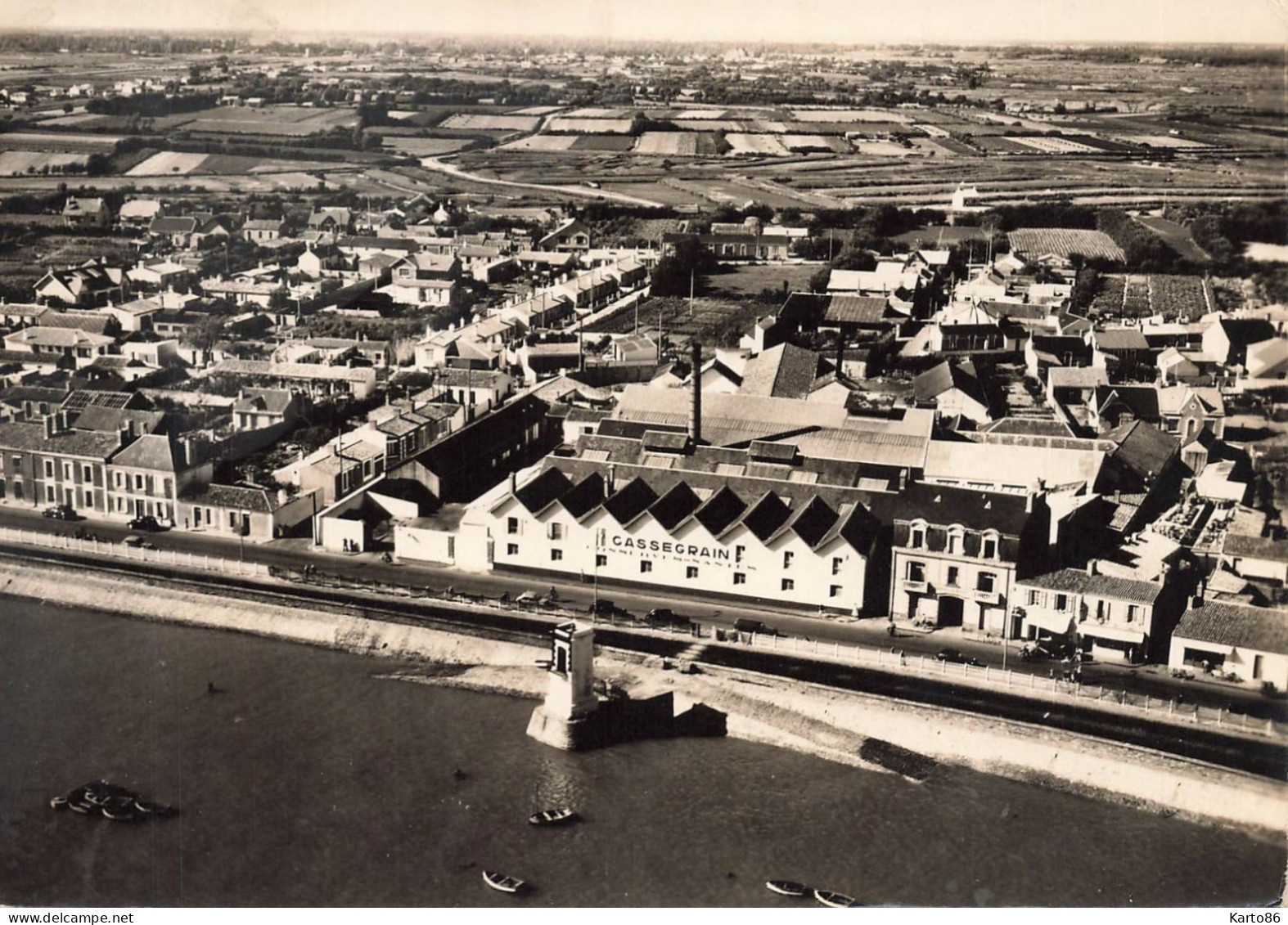 St Gilles Croix De Vie * Usine Conserves CASSEGRAIN De Nantes * Industrie - Saint Gilles Croix De Vie