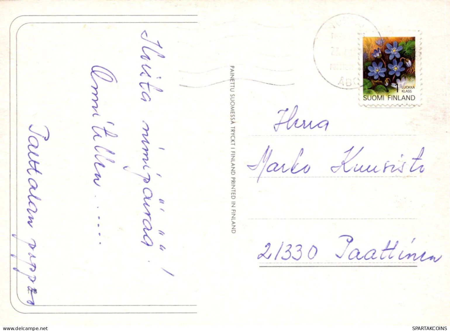 HUMOR DIBUJOS ANIMADOS Vintage Tarjeta Postal CPSM #PBV634.A - Humor
