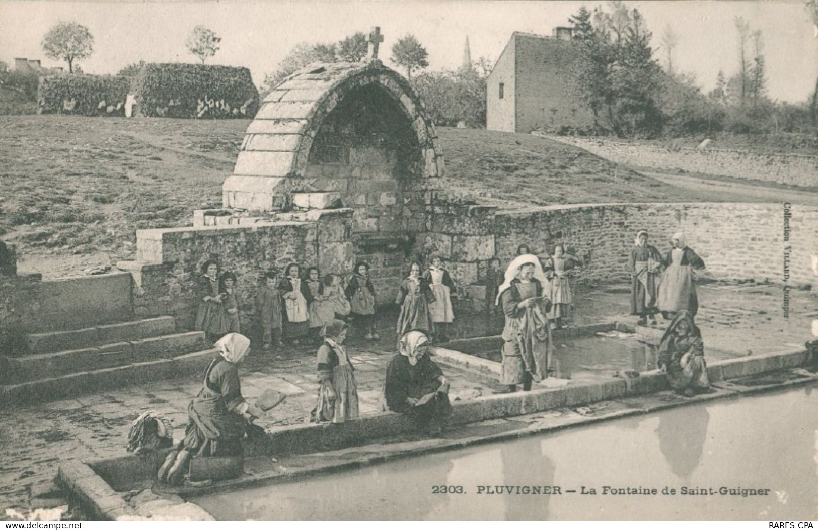 56 PLUVIGNER - La Fontaine De Saint Guigner - TB - Pluvigner