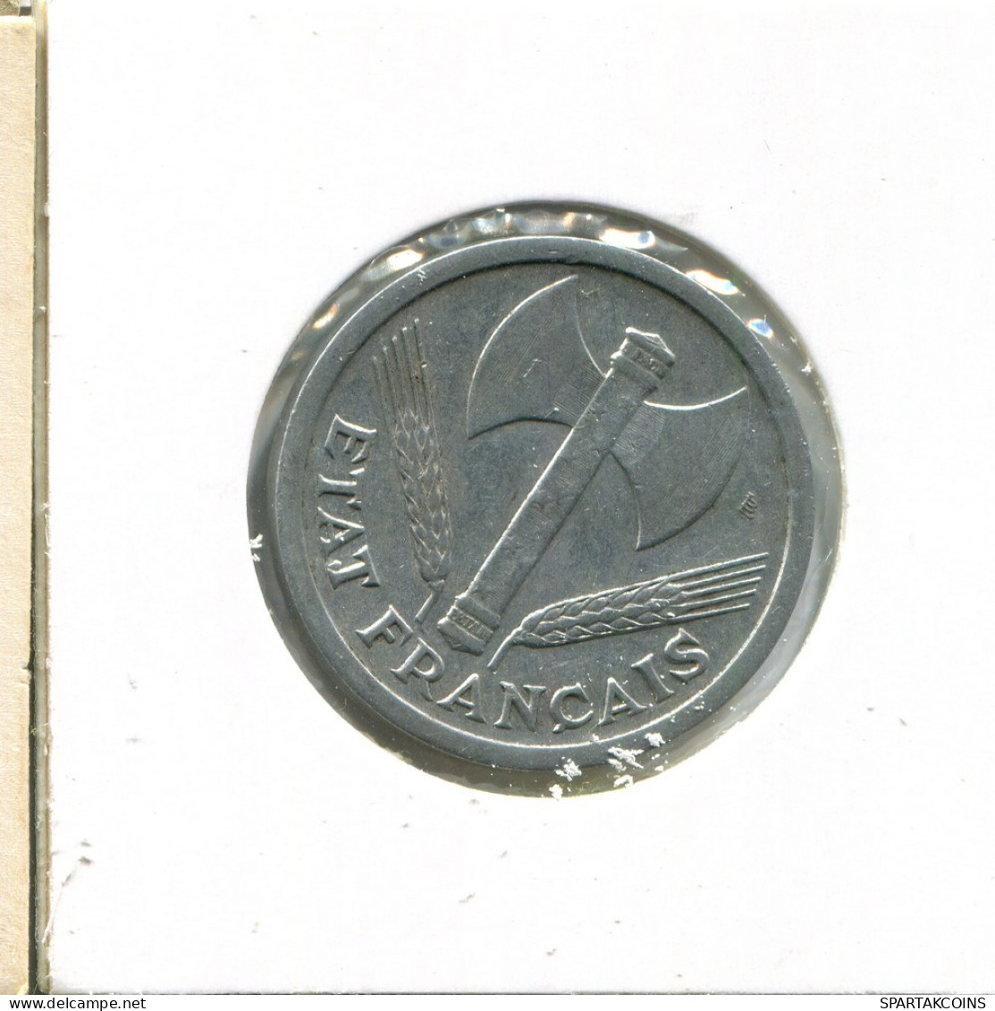 2 FRANCS 1945 FRANCIA FRANCE Moneda #BA780.E.A - 2 Francs