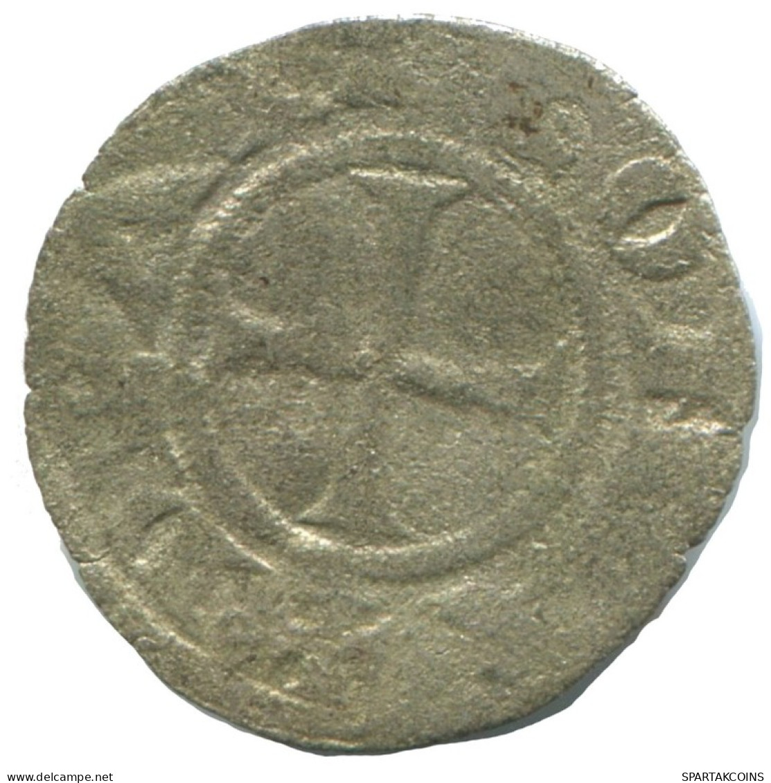 CRUSADER CROSS Authentic Original MEDIEVAL EUROPEAN Coin 0.5g/15mm #AC108.8.D.A - Other - Europe