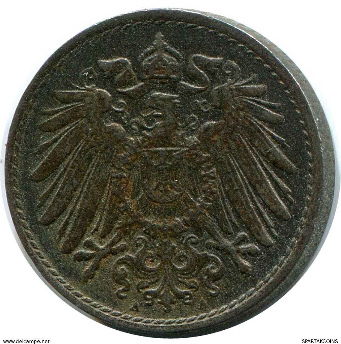 5 PFENNIG 1917 A ALLEMAGNE Pièce GERMANY #DB860.F.A - 5 Pfennig
